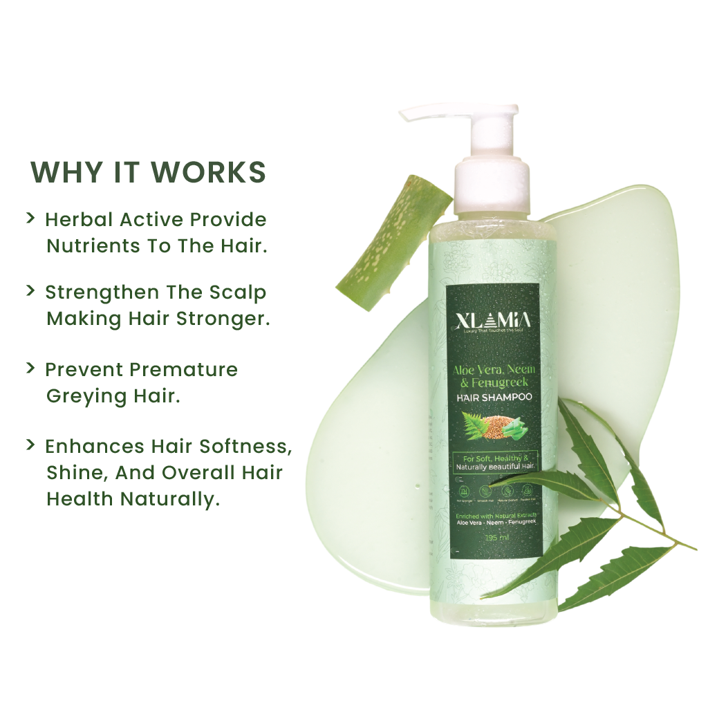 Aloe Vera Neem & Fenugreek Shampoo