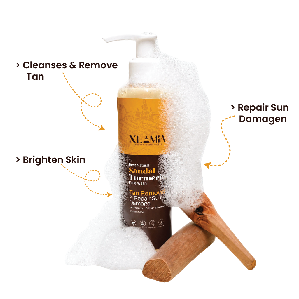 Sandal Turmeric Face Wash