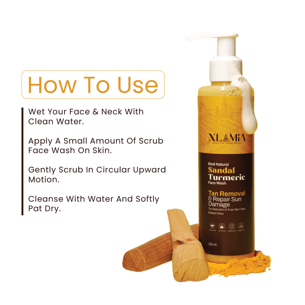 Sandal Turmeric Face Wash