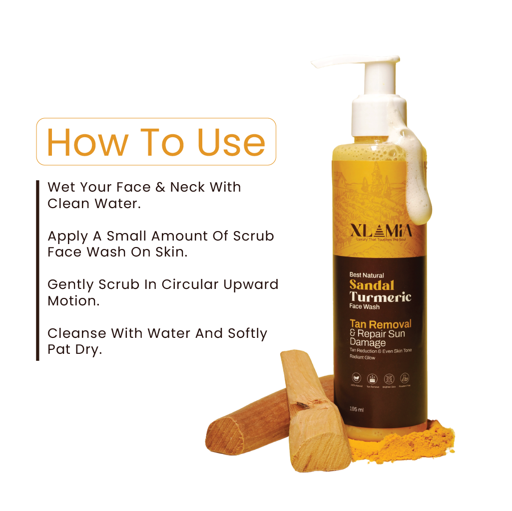 Sandal Turmeric Face Wash