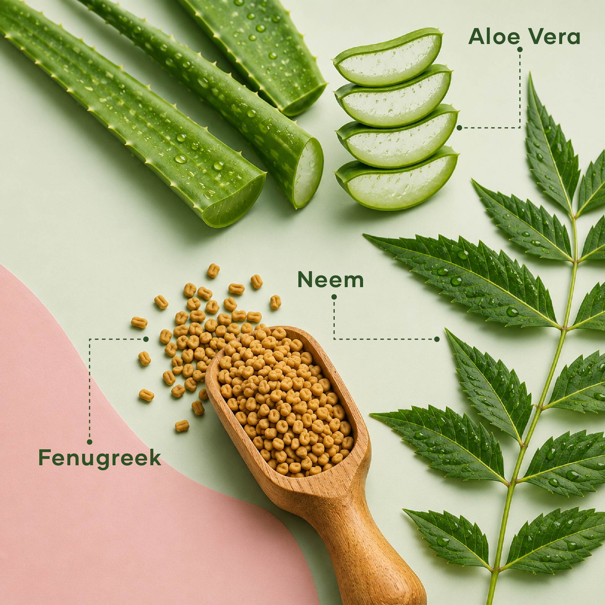 Aloe Vera Neem & Fenugreek Shampoo
