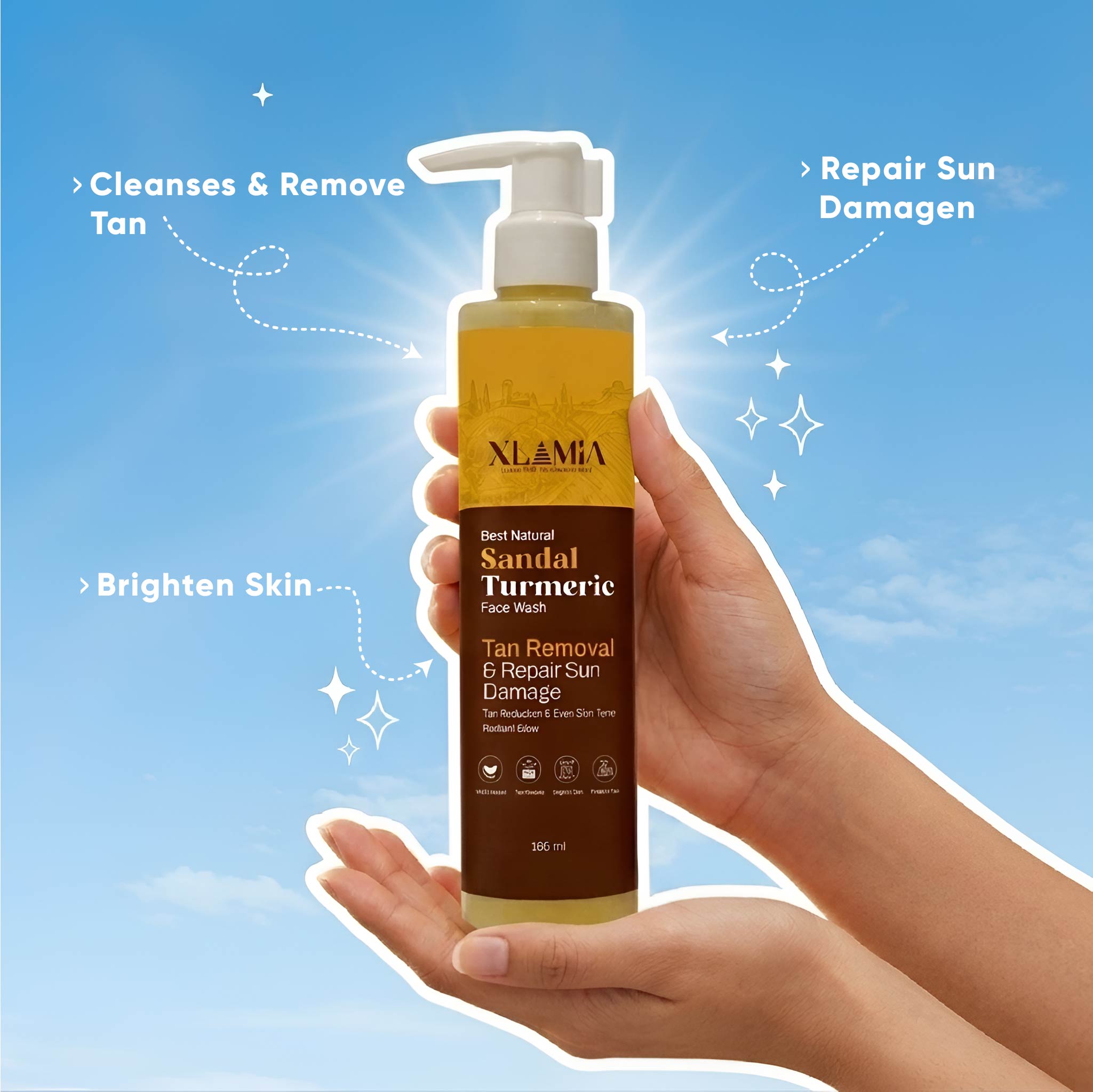 Sandal Turmeric Face Wash