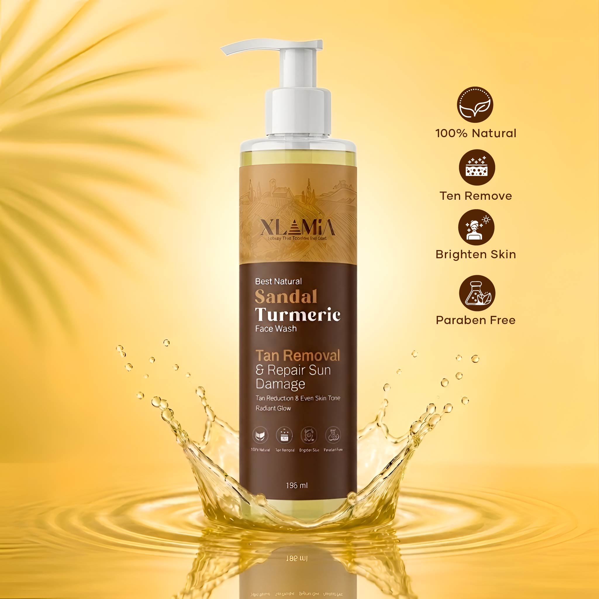 Sandal Turmeric Face Wash