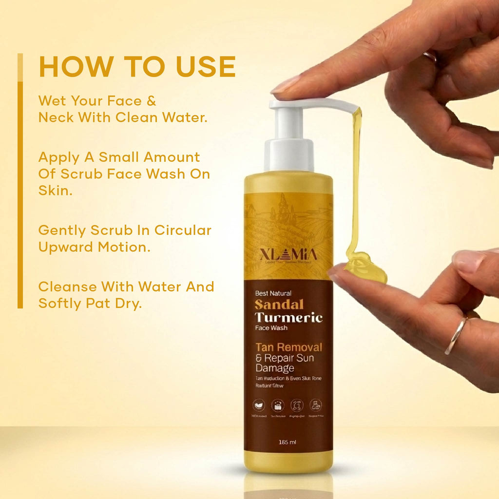Sandal Turmeric Face Wash