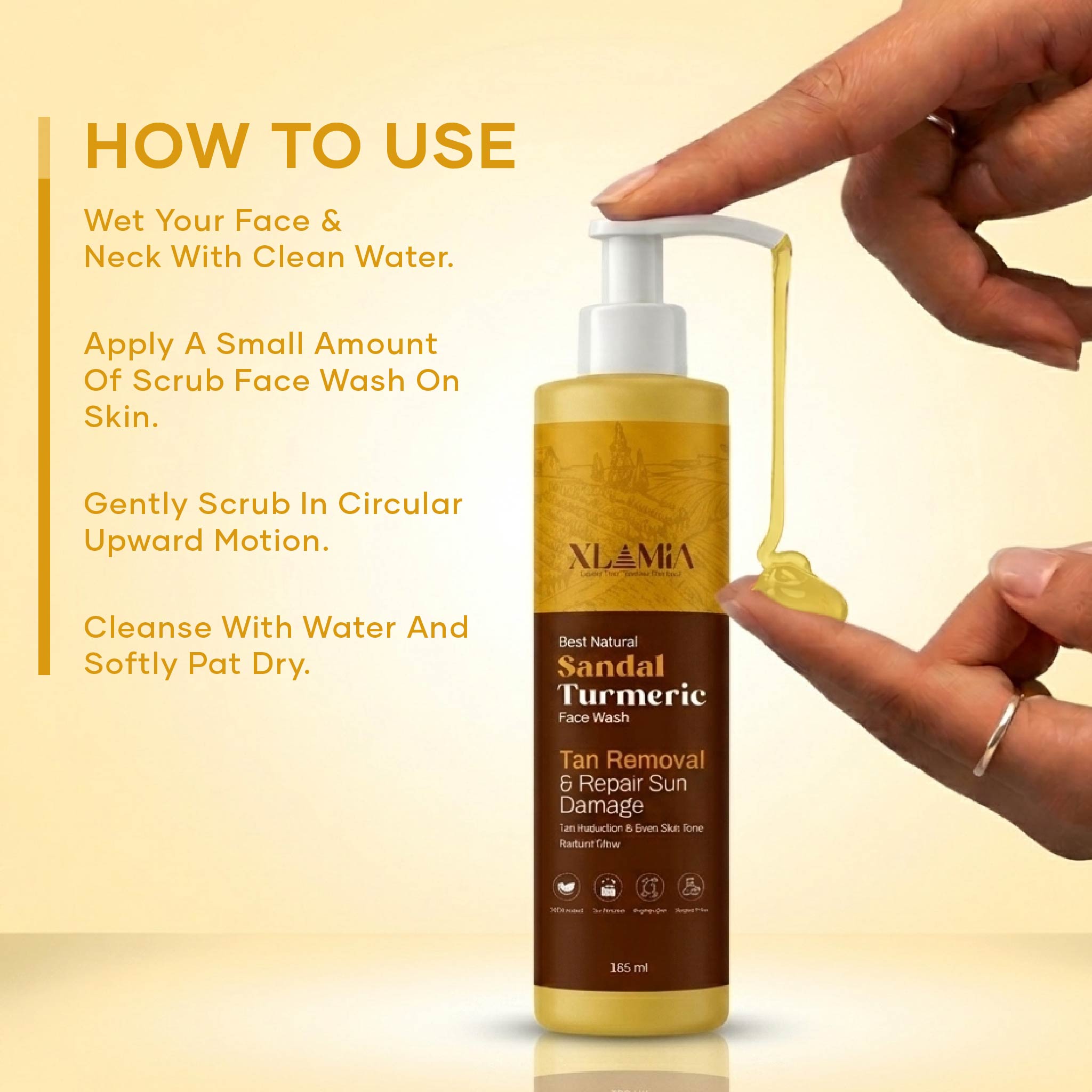 Sandal Turmeric Face Wash